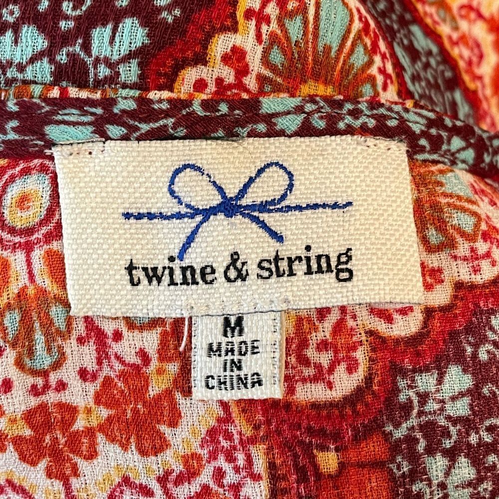 Twine & String Top Size Medium - image 3